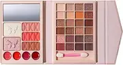Matte Glitter Palette, Colorful Blush Palette, Waterproof Makeup Palette, Highly Pigmented Waterproof Makeup Palette with Matte and Glitter Shades for Festival and Wedding Events