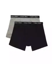 Calvin Klein Big Boys Boxer Briefs, Pack of 2 black/h GRAY NWT