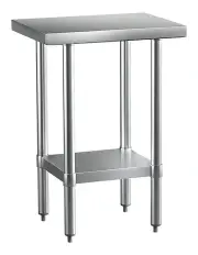 [Cefito] Stainless Steel Kitchen Benches 610x457mm 430 in Silver