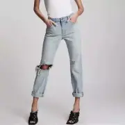 NWT ONE TEASPOON Awesome Baggies Jeans in Kansas Blue Size 26