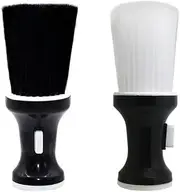 Body Powder Brush Hair Salon Supplies Brushes, 2Pcs Body Powder Brushes Duster Hair Salon Supplies Brushes,Barber Powder Neck Duster Brushes,Body powder brushes barber brushes