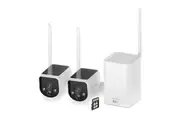 MaxRanger4K Solar 2 Camera Security System with Longest Range Wireless | SWNVK-MR4KSD2