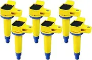 Ignition Coil Pack Compatible With Lexus IS200 GXE10R V6 2.0L 1G-FE 1GFE 1999-2005 90919-02230 90919-02249 90080-91180(6PCS)