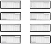 Vacuum Parts Main Roller Side Brush Cover Hepa Filter Mop Cloth Dust Bag，Compatible for Narwal,Freo Z10(Set K)