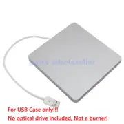 External USB enclosure caddy case for iMac MacBook 9.5mm 12.7mm IDE SuperDrive