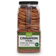 Cinnamon Sticks Whole Bulk 3 LB Jar - 2.75 Inch Cut with Strong Aroma, Perfect f