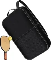 Pickleball Paddle Bag | Tennis Racket Travel Bag with Mesh Pocket - Protable Pickleball Accessories, Large Capacity Sports Bag for Men Women Sports Lovers