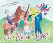 The Music Thief by Sophie Armstrong Hardcover Book