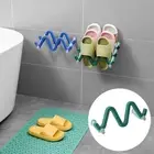 Shoe Storage Rack Slipper Hook Rack Self-adhesive Shoe Rack Slipper for Bathroom