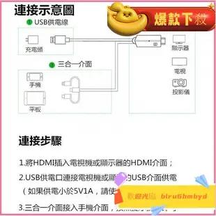 手機轉電視PX大通手機電視機衕屏連接綫 安卓/Typec手機轉接電視 HDMI電視線HDMI線HDMI螢幕衕屏電視轉接器