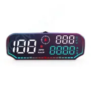 Digital Car GPS Speedometer Head Up Display HUD MPH KMH Compass Overspeed Alarm