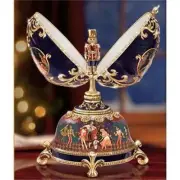THE RUSSIAN NUTCRACKER MUSICAL EGG NEW ~ L@@K