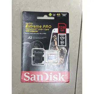 【現貨】SanDisk Extreme microSDXC A2 128G 記憶卡