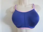 NATORI 32H #731050 YOGI SPORTS UNDERWIRE BRA, DEWBERRY/ BLOSSOM, NWT $72