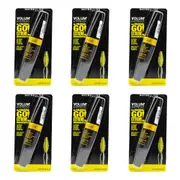6x Maybelline Mascara Volume Express Women Cosmetic Makeup Leather Black 9.5ml