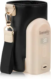 Lionelo Care Thermup Go Evo Black gold bottle warmer