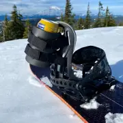 Snowboard & Ski Beer Can Holder - Beer Binding PRO (Black)