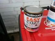 TAUBMANS EASY-COAT 1 LITRE ANTI-BACTERIAL INTERIOR LOWSHEEN WHITE colour paint