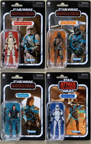 ☆勳寶玩具舖【現貨】星際大戰 Star Wars Kenner 3.75吋經典人物組 一套4入 E5912AS02