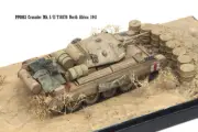 1/72 Crusader Tank Model Sub turret T16576 North African Zone Scene Platform