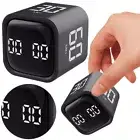 NEW Gravity Sensor Flip Timer Mute Vibrate and Adjustable Sound Alert Kitchen Ti
