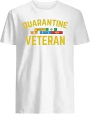 [VidiAmazing] Books Quarantine Veteran T-Shirt
