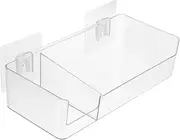 MOLUCKFU Box Freezer Organizer Box Multi Use Refrigerator Storage for Side Door Fridge Side Box for Fruits Snacks and Bread Design for Easy Access and Space Saving