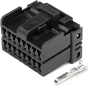 BIZOCA 16Pin 174053-2 Automotive Connector PCB Mount Header Right Angle Wire-to-Board Plug Socket(174046-2)