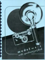 Argus C3 Camera Repair Manual Reprint
