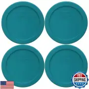 Pyrex 7201-PC 4-Cup Turquoise Plastic Replacement Food Storage Original Genui