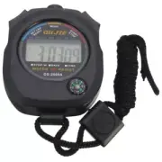 Waterproof LCD Sports Stopwatch Professional Electronic Chronograph Stopwatch