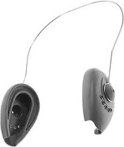 [Gogogmee] Hairdressing Earmuff Steel Rim Dye Ear Cover Ear Protector Silicone Material Comfortable and Waterproof for Coloring Shampooing Portable Earmuffs