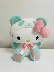 Hello Kitty Mint Panda Costume 11" Plush - New with tag (Round1 Exclusive)