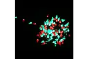 Pinecone Lights 200 Red & Green