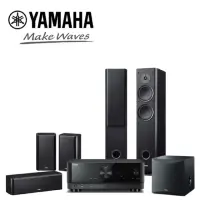 在飛比找momo購物網優惠-【YAMAHA 山葉】5.1聲道家庭劇院組(RX-V4A+N