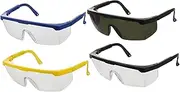 PLAFOPE 8pcs Windproof Splash Goggles for Outdoor Use Comfortable Eye Protection for Laboratory Sports and Travel Durable Polycarbonate Construction Various Frame Colors