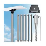 Starlink Gen 3 Pole Mount Kit, Starlink Pole Mount, 9ft Starlink Ground Pole ...