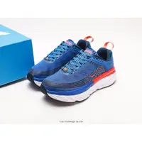 在飛比找蝦皮購物優惠-【時裝】HOKA One ONE Bondi 6 藍紅白減震