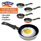 12cm Mini Frying Pan Saucepan Egg Pancake Non-stick Cookware Tools Kitchen AU