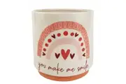 Urban Products: You Make Me Smile Planter - Pink