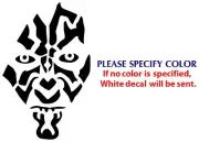 Darth Maul Game Movie TV Funny Vinyl Sticker Decal Car Window bumper Wall 12"
