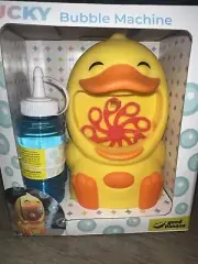 Ducky Bubble Machine with Two Bubble Mix Good Banana Automatic Bubble Maker