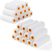 Foam Paint Roller 24 Pack 4" Mini Paint Roller Covers High Density Foam Paint