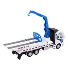 Metal Tow Truck Toy Crane Hook Pull Back Tow Truck Toy For Boys Girls