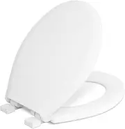 [Centoco] 3700SC-001 Plastic Round Toilet Seat with Closed Front, White