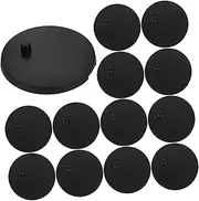 MOTHNUR 20pcs Plastic Action Figure Display Stand Bases Reliable Holder for Collectible Figures Stable Support for Organized Showcase for Collection