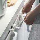 over Door Towel Bar Kitchen Towel Holder Multipurpose Shelf Easy Install Space