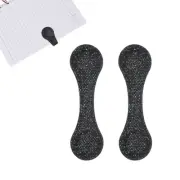 2Pcs Leather Magnetic Bookmark Double-Sided Magnet Book Marker(Sequined Black)