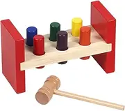 ORFOFE 1Set Wooden Pounding for Interactive Hammer for Cognitive Development Early Education Fine Motor Skill Enhancement