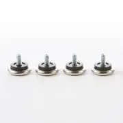 Herman Miller Eames Lounge Chair Ottoman Domes of Silence Replacement Feet Set